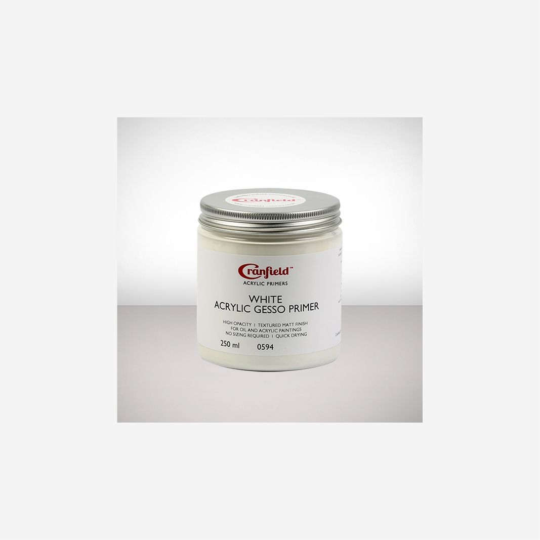 Cranfield White Acrylic Gesso Primer