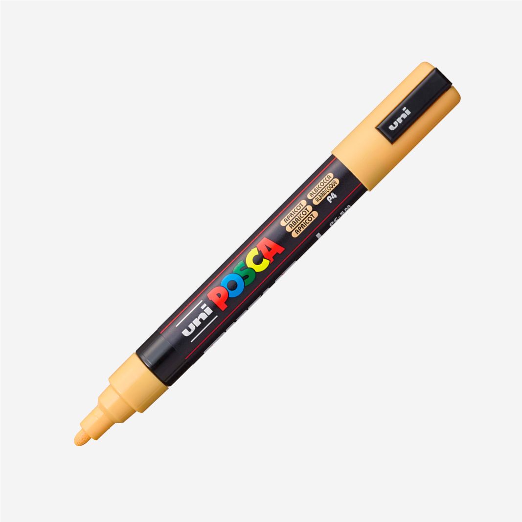 Posca Marker : Pc-5m : Medium Bullet Tip : 1.8 - 2.5mm : Assorted Colors Set  Of 39