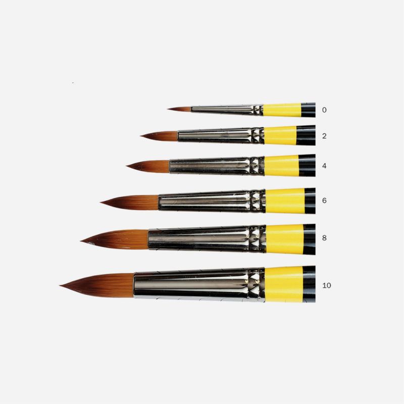 DR SYSTEM3 SY45 ROUND BRUSH 6 LONG HANDLE