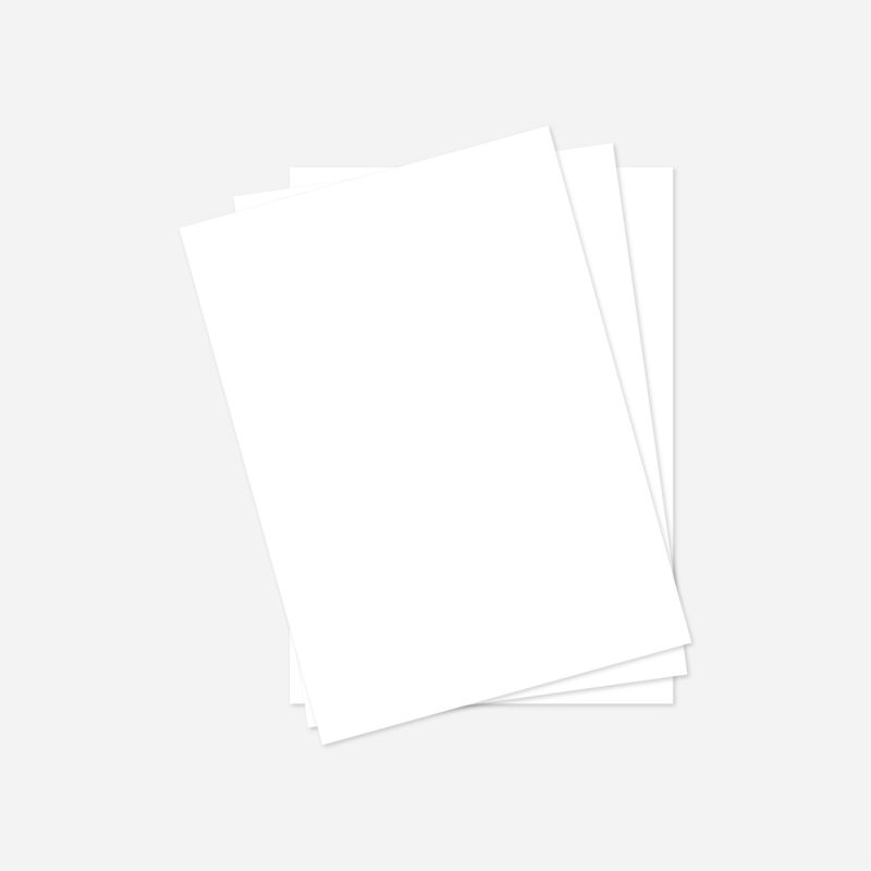 VANGUARD WHITE CARD A2 280mic 220gsm 25 SHEET