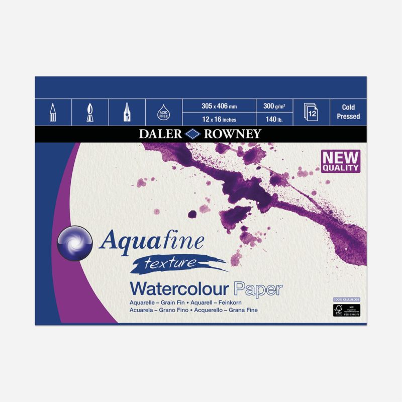 DR AQUAFINE GUMMED PAD 16"X12"