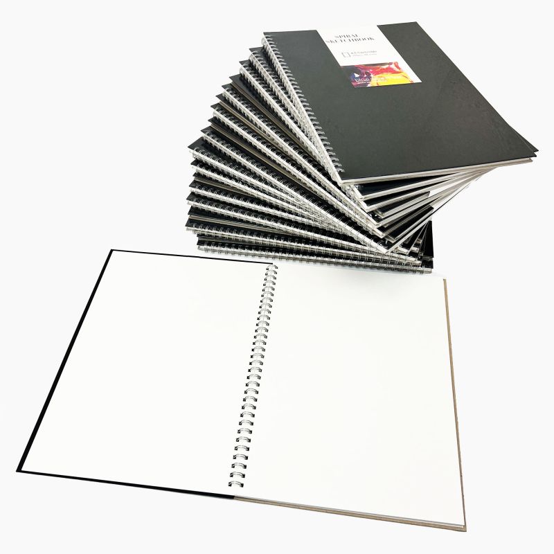 BLUE ACORN SPIRAL A3 SKETCH BOOK 35 SHEETS 150gsm – BULK PACK OF 20