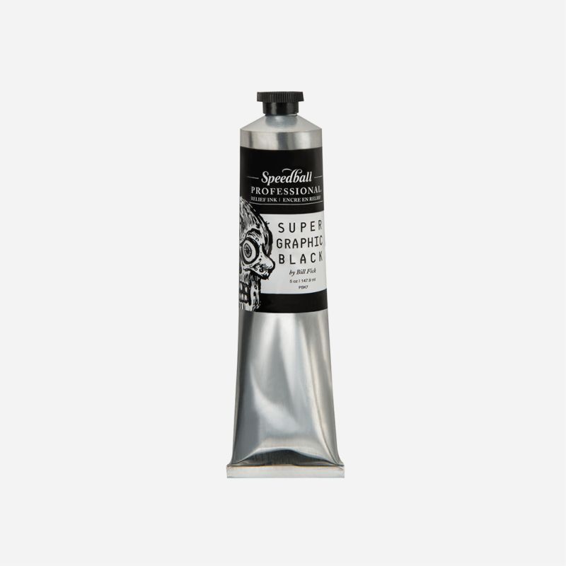 Speedball Water-Soluble Block Printing Ink 16oz Black