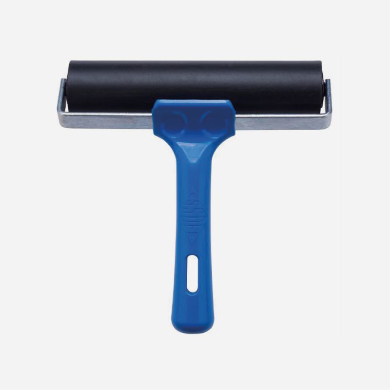 LINO ROLLER SOFT BLUE HANDLE6" 150mm ESSDEE