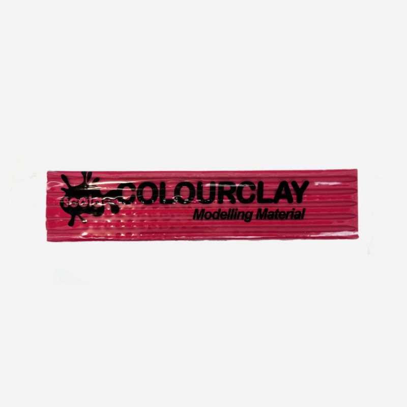 SCOLA COLOUR CLAY 500g RED CERISE