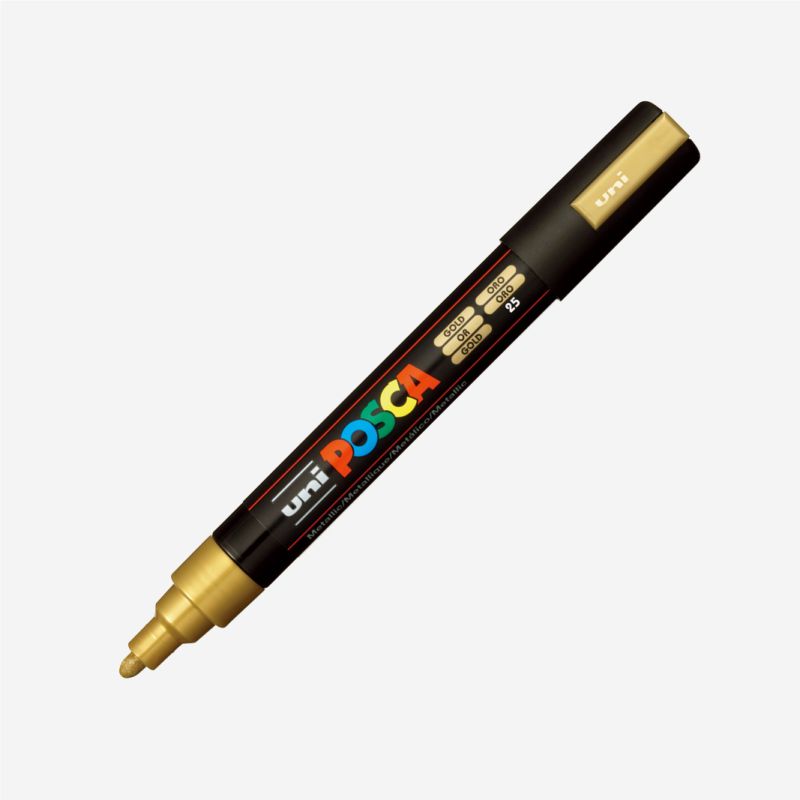 Posca PC-5M Medium Bullet Tip GOLD